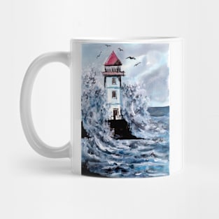 Lighthouse and Storm Mug